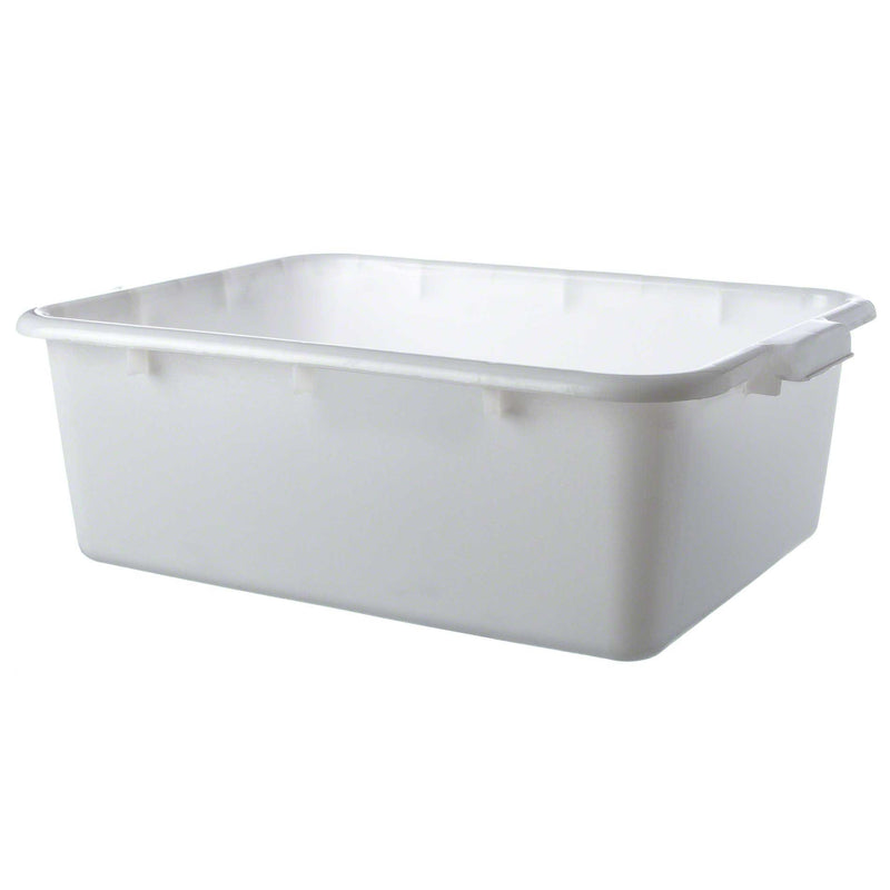 Thunder Group PLBT007W 20 1/2'' x 15 1/2'' x 7" Plastic White Storage Box