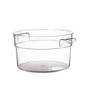 Thunder Group PLRFT002PC 2 QT Clear Polycarbonate Round Food Storage Container