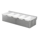 Update CD-5 5 Compartment Bar Caddy