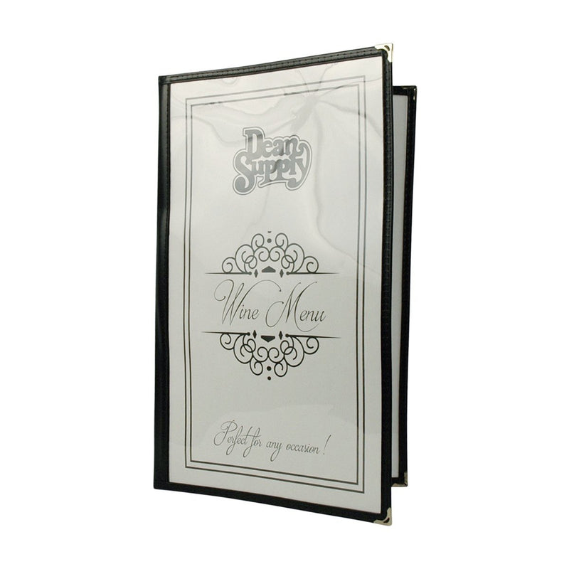 Update MCL-2BK Double Fold Menu Cover 9x14 Legal Size