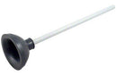 Update PGR-24 Plunger-Black Plastic With Wood Handle