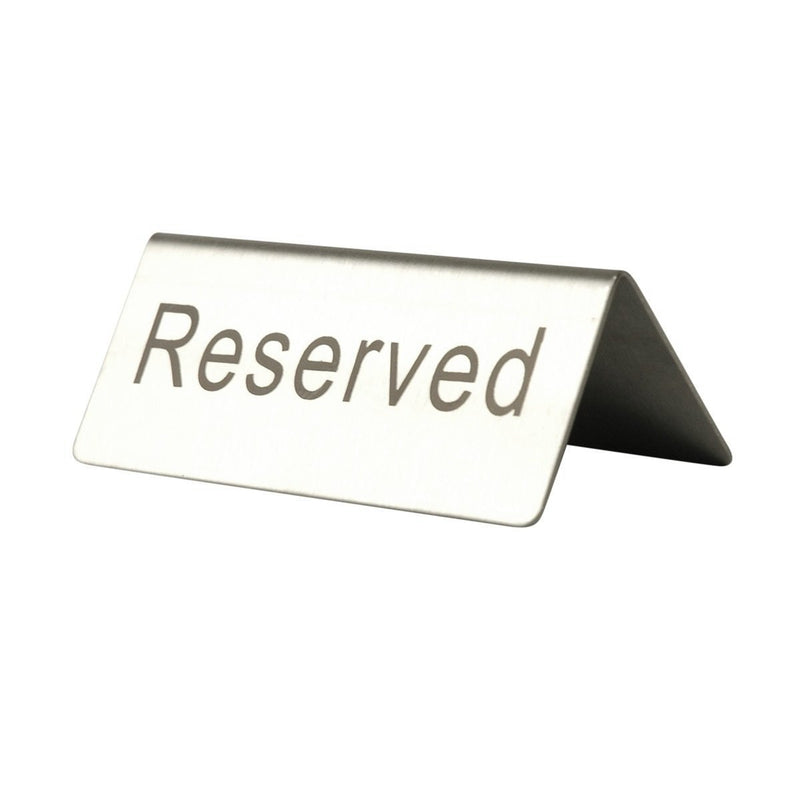 Update RES5SS Reserved Table Sign Stainless