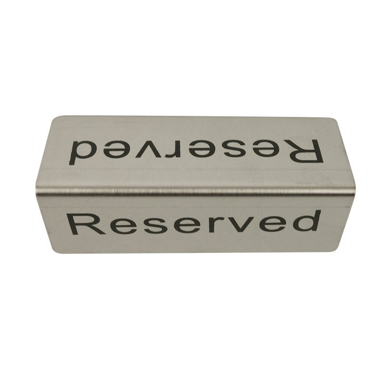 Update RES5SS Reserved Table Sign Stainless