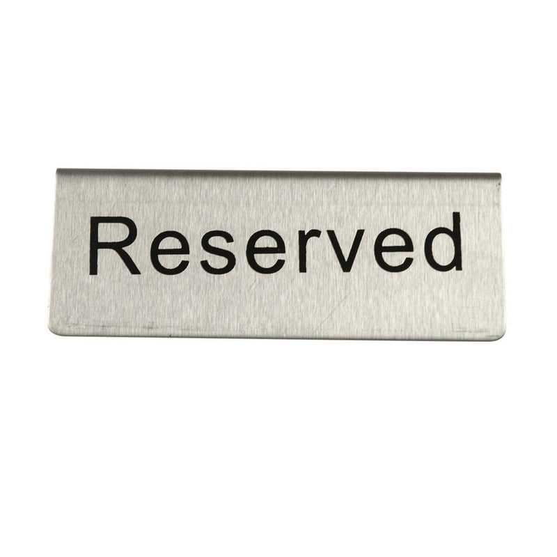 Update RES5SS Reserved Table Sign Stainless