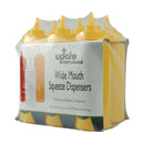 Update SBY-24W 24 Oz Yellow Wide Mouth Squeeze Bottles