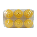 Update SBY-24W 24 Oz Yellow Wide Mouth Squeeze Bottles