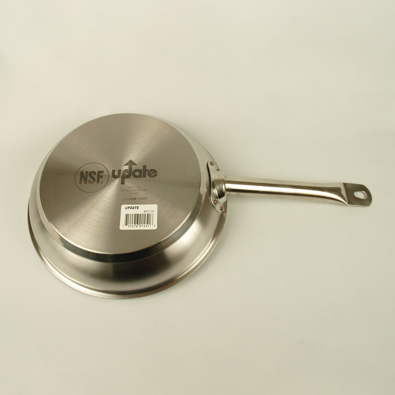 Update Stainless Steel Coated Fry Pans Induction Ready