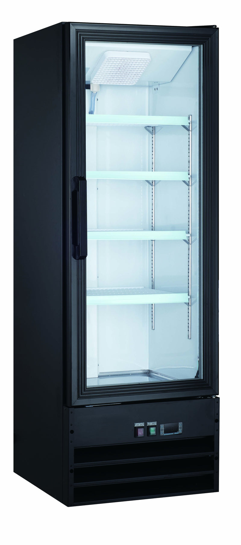 Adcraft U-Star USRFS-1D/22 Refrigerated Glass Door Merchandisers