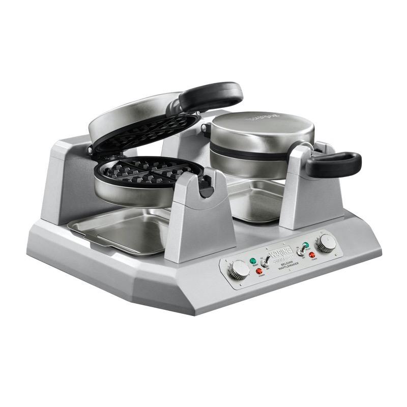 Waring WW250X Commercial Belgian Side-By-Side Waffle Maker