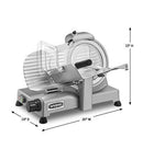 Waring WCS220SV 8.5" Professional Food Slicer, Silver