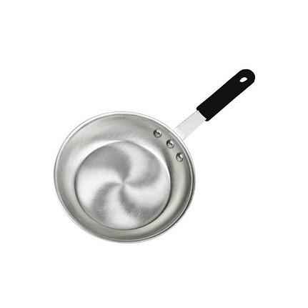 Winco AFP-140H 14" AluminumFry Pan, Natural Swirl Finish