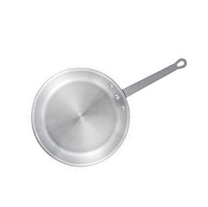 Winco AFP-12S 12" Aluminum Fry Pan, Satin Finish