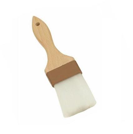 Thunder Group WDPB004N 3" Flat Nylon Bristle with Wooden Handle