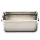 Quarter-Size S/S Steam Pan, 4" Deep, Each STPA9144