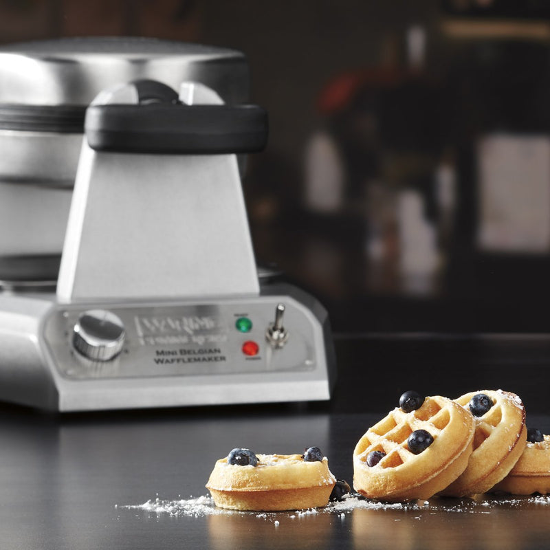 Waring WMB400X Mini Belgian Waffle Maker