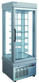Revolving 4-Sided Glass Freezer Merchdiser ETL 4401 NFN