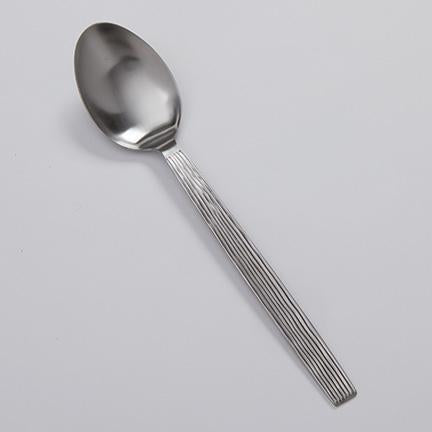 American Metalcraft WVASP 13.25" Wavy Aged Solid Spoon