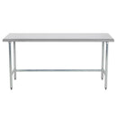 Stainless Steel Work/Prep Table w/Welded Crossbar