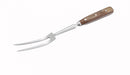 Winco KCF-14 14" Forged Cooks Fork with Riveted Wooden Handle