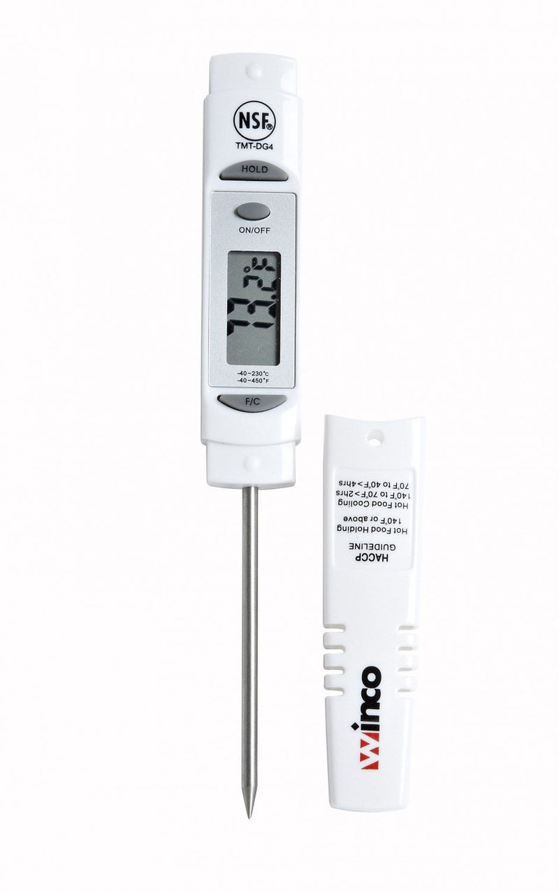 Winco TMT-DG4 Digital Instant Read Thermometer with 3-1/8" Probe