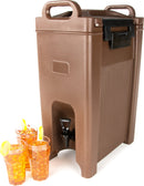 Cateraide XT500001 Beverage Server 5 Gallon Brown