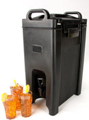Cateraide XT500003 Beverage Server 5 Gallon Black