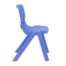 Plastic Stackable School Chair with 12'' Seat Height by Flash Furniture