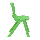 Plastic Stackable School Chair with 12'' Seat Height by Flash Furniture