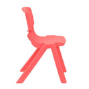 Plastic Stackable School Chair with 12'' Seat Height by Flash Furniture