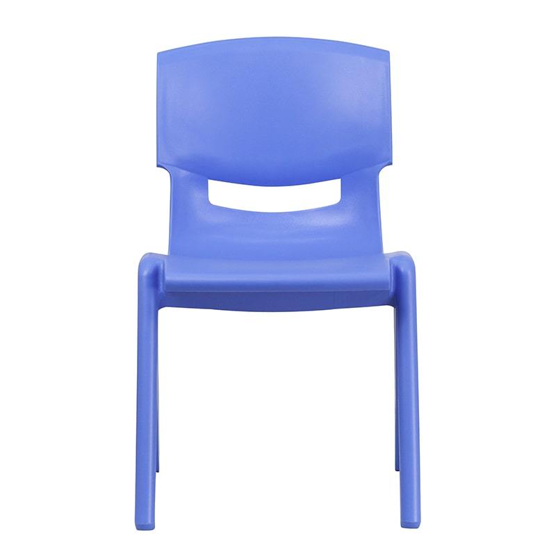 Plastic Stackable School Chair with 15.5'' Seat Height by Flash Furniture