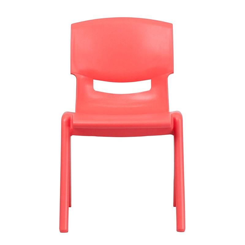 Plastic Stackable School Chair with 15.5'' Seat Height by Flash Furniture