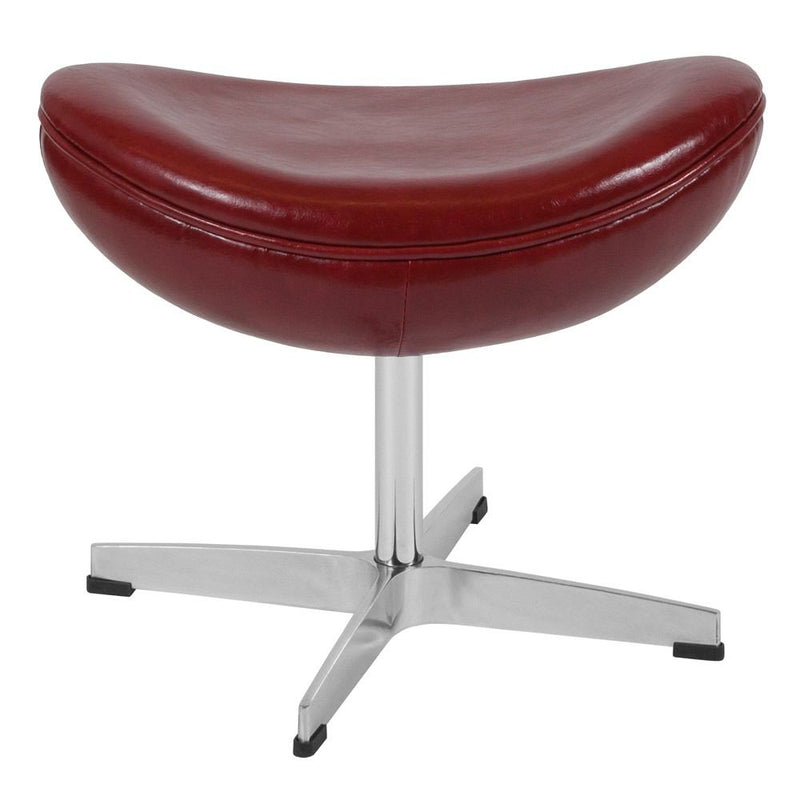 Flash Furniture Cordovan Leather Ottoman