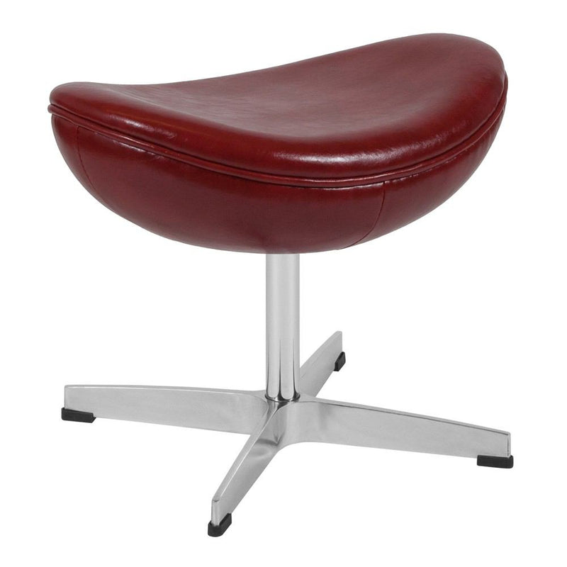 Flash Furniture Cordovan Leather Ottoman