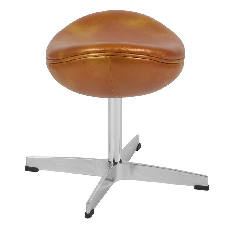 Flash Furniture Gold Leather Ottoman