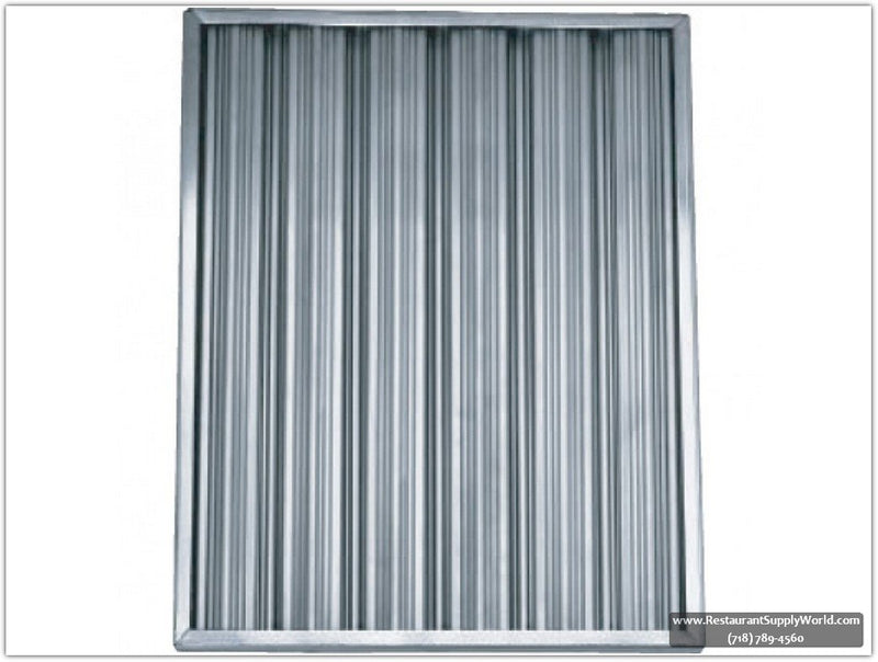 Krowne A2020 Aluminum Grease Filters 20"H x 20"W (Qty of 2) A2020-2