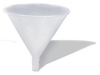 Adcraft HZ-816 16 Oz Boilable Plastic Funnel White