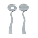 Stainless Steel 9-3/4" Wavy Salad Serving Set
