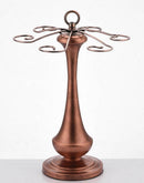 Wine Holder Stainless Steel Wine Rack Modern Metal Wine Rack Bronze