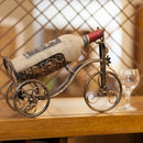 Metal Wine Organizer Storage Rack Grape Arbor Style Tabletop,Bicycle Shape