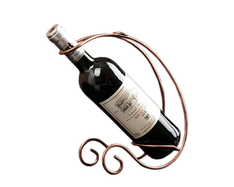 Simple Design Stainless Elegant Wine Rack Storage Organizer Display Holder