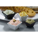 1-1/8 Oz White Square Sauce Cup (MELSC15)