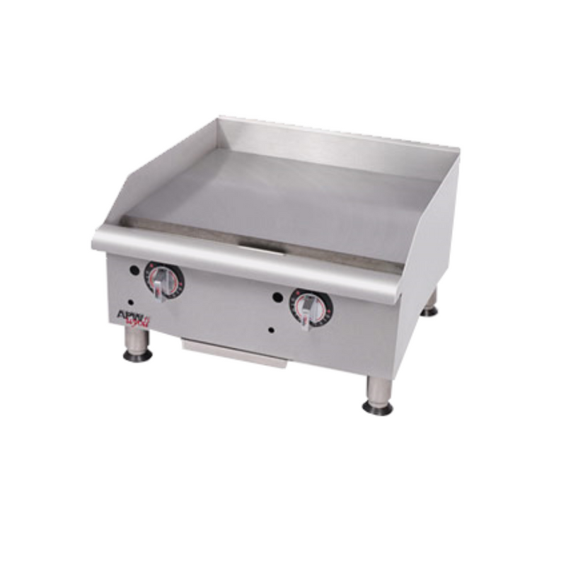 APW GGM-24IS Griddle, Gas w/Safety Pilot