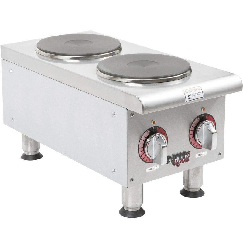 APW Wyott SEHPi-240V Electric 2 Burner Hot Plate - 240V