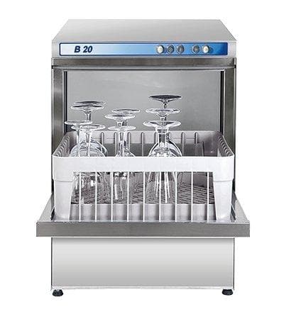 ATA B21 High-Temp Under Counter Front Loading Glass Washer