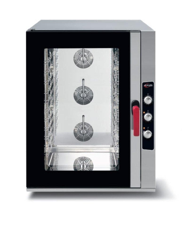 Axis AX-CL10M Combi Oven - Manual Dial Controls, Fits 10 Full Size Sheet Pans