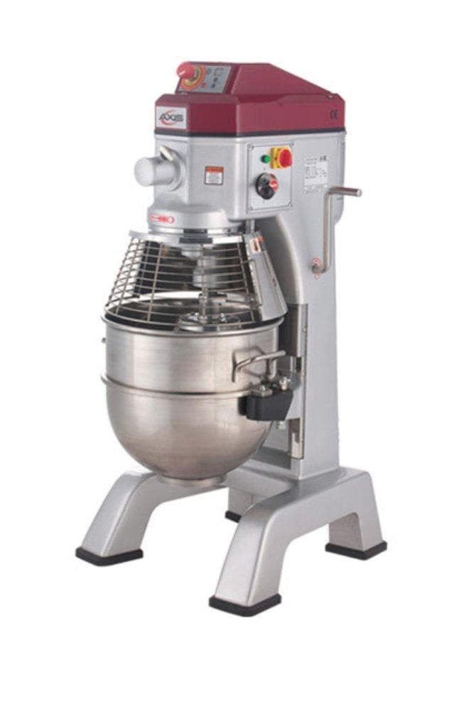 Axis AX-M40 Commercial Planetary Stand Mixer - 40 Qt Capacity, 220V-Single Phase