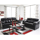 Flash Furniture Benchcraft Bastrop Living Room Set In Midnight Durablend