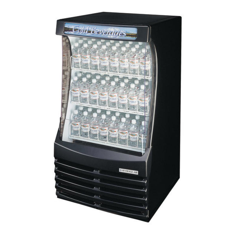 Beverage Air BZ13-1-B Breeze Open Display Case