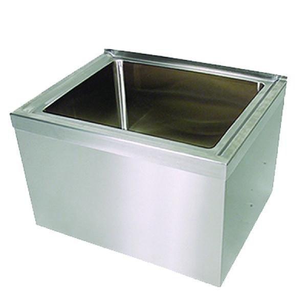 BK Resources BKMS-1620-12 Stainless Steel Mop Sink