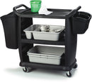 Carlisle CC203603 Busing & Transport Cart, Black